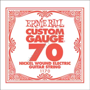 Ernie Ball Custom Gauge 1170 ][ Pojedyncza struna do gitary elektrycznej .070