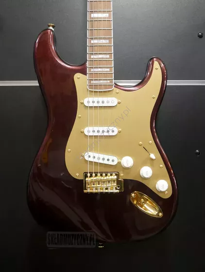 Squier 40th Anniversary Stratocaster LRL GHW GPG RRM ][ Gitara elektryczna