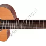 Gitara elektro-klasyczna 8-strunowa Ortega RCE159-8 przód.