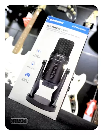 Samson G-Track Pro ][ Mikrofon pojemnościowy USB