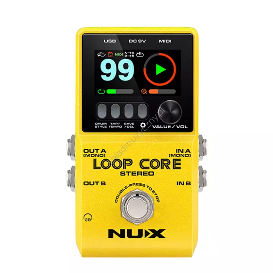 Nux Loop Core Stereo ][ Efekt gitarowy typu looper