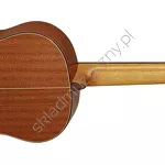Gitara klasyczna Ortega M5CS Custom Master lity świerk i mahoń tył.