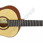 Gitara klasyczna Ortega M5CS Custom Master lity świerk i mahoń przód poziomo.