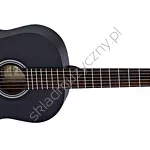 Gitara klasyczna 4/4 Ortega RST5MBK Matowa Czarna przód.