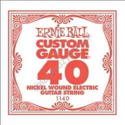 Ernie Ball Custom Gauge 1140 ][ Pojedyncza struna do gitary elektrycznej .040