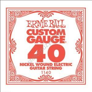 Ernie Ball Custom Gauge 1140 | Pojedyncza struna do gitary elektrycznej .040