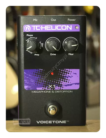 TC Helicon VoiceTone X1 ][ Procesor wokalowy
