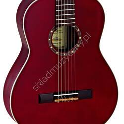 Ortega R121WR Czerwona || Gitara klasyczna 4/4