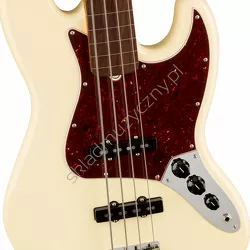 Fender American Professional II Jazz Bass FL RW OWT ][ Bezprogowa 4-strunowa gitara basowa