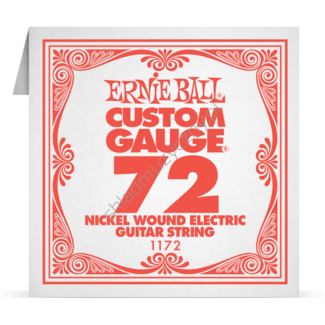 Ernie Ball Custom Gauge 1172 | Pojedyncza struna do gitary elektrycznej .072