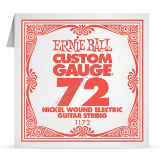 Ernie Ball Custom Gauge 1172 ][ Pojedyncza struna do gitary elektrycznej .072