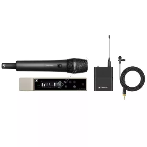 Sennheiser EW-D ME2/835-S SET (Q1-6) ][ System bezprzewodowy z mikrofonem do ręki i mikrofonem krawatowym