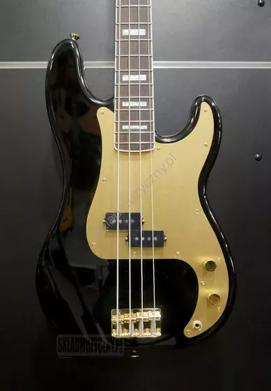 Squier 40th Anniversary Precision Bass LRL GHW GPG BLK ][ 4-strunowa gitara basowa