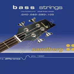 Sandberg BS4-40 ][ Struny do gitary basowej stalowe 40-100