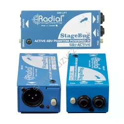 Radial SB-1 Active ][ Aktywny Direct Box dla gitar i basów