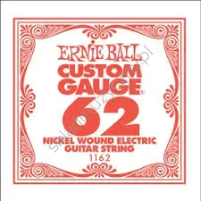 Ernie Bal Custom Gauge 1162 ][ Pojedyncza struna do gitary elektrycznej .062