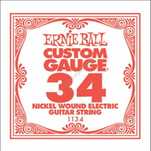 Ernie Ball Custom Gauge 1134 || Pojedyncza struna do gitary elektrycznej .034