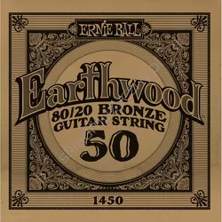 Ernie Ball Earthwood 80/20 Bronze Guitar String 1450 ][ Pojedyncza struna do gitary akustycznej .050