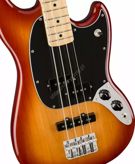 Fender Player Mustang Bass PJ MN SSB ][ 4-strunowa gitara basowa
