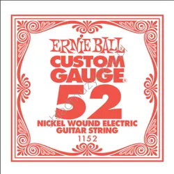 Ernie Ball Custom Gauge 1152 ][ Pojedyncza struna do gitary elektrycznej .052