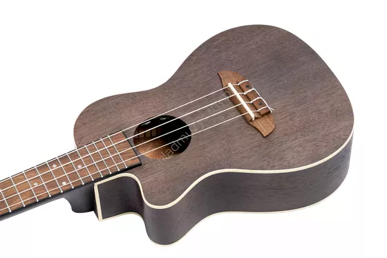 Ortega RUCOAL-CE-L ][ Leworęczne elektro-akustyczne ukulele koncertowe