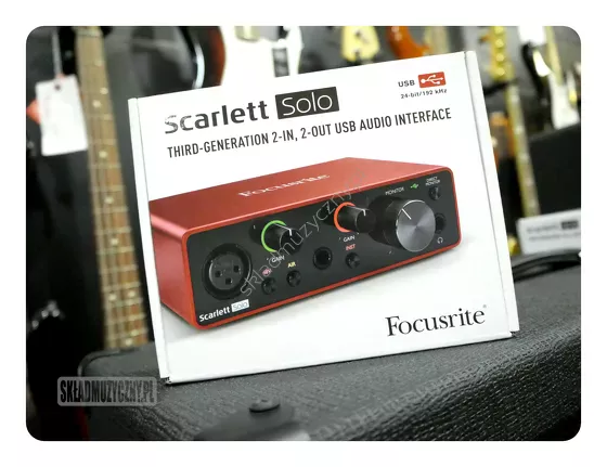 Focusrite Scarlett Solo 3rd Gen ][ Interfejs audio USB