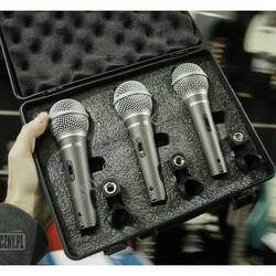 Samson Q6 3-pack | Zestaw mikrofonów z wyłącznikiem 