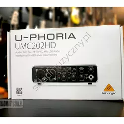 Behringer U-PHORIA UMC202HD ][ Interfejs audio USB/MIDI
