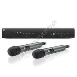 Sennheiser XSW 1-825 DUAL-B Vocal Set ][ Podwójny system bezprzewodowy z mikrofonami do ręki