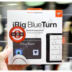 IK Multimedia iRig Blue Turn || Kontroler nożny do zmieniania stron