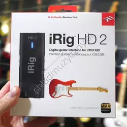 IK Multimedia iRig HD 2 ][ Gitarowy wzmacniacz słuchawkowy i interfejs audio