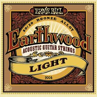 Ernie Ball 2004 Earthwood 80/20 Bronze Alloy Light || Struny do gitary akustycznej 11-52