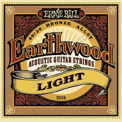 Ernie Ball 2004 Earthwood 80/20 Bronze Alloy Light | Struny do gitary akustycznej 11-52