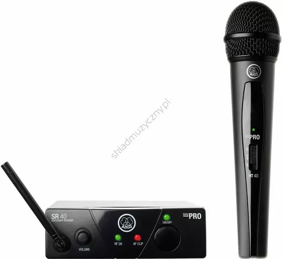AKG WMS40 Mini Vocal Set BD ISM1 ][ System bezprzewodowy z mikrofonem do ręki