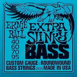 Ernie Ball 2835 Extra Slinky Bass | Struny do 4-strunowej gitary basowej 40-95