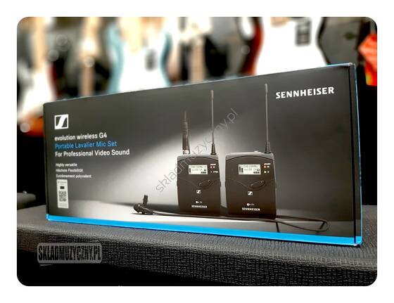 Sennheiser EW 112p G4 | System nakamerowy z mikrofonem lavalier ME2