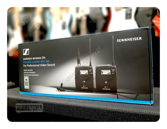 Sennheiser EW 112p G4 || System nakamerowy z mikrofonem lavalier ME2