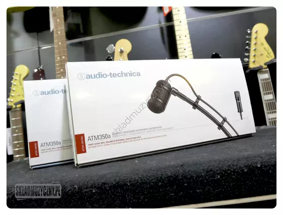 Audio-Technica ATM350UCH ][ Mikrofon instrumentalny do systemów bezprzewodowych