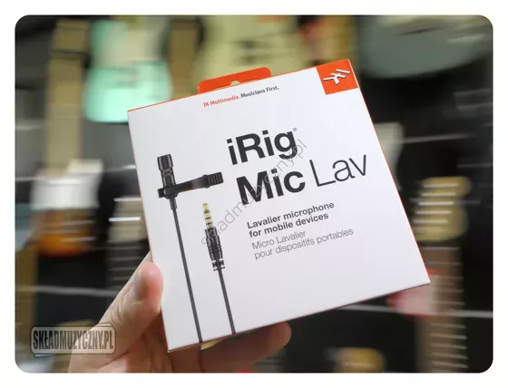 IK Multimedia iRig Mic Lav ][ Mikrofon krawatowy