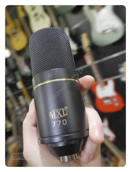 MXL 770 || Pojemnościowy mikrofon studyjny Mogami