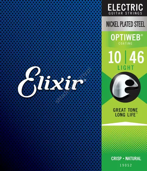 Elixir 19052 Optiweb ][ Struny do gitary elektrycznej 10-46
