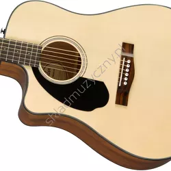 Fender CD-60SCE LH Natural ][ Leworęczna gitara elektro-akustyczna