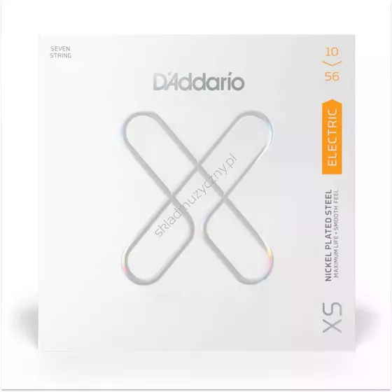 D'Addario XSE1056 ][ Struny do 7-strunowej gitary elektrycznej 10-56