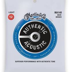 Martin MA140 Authentic Acoustic Bronze | Struny do gitary akustycznej 12-54