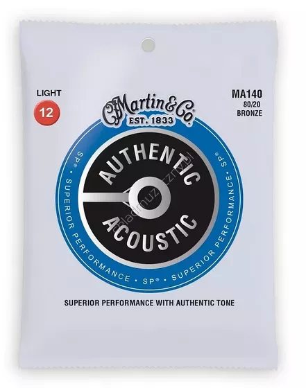 Martin MA140 Authentic Acoustic Bronze ][ Struny do gitary akustycznej 12-54