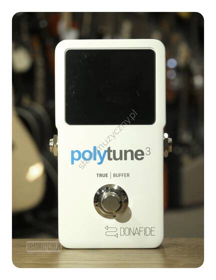 TC Electronic PolyTune 3 || Podłogowy stroik do gitary