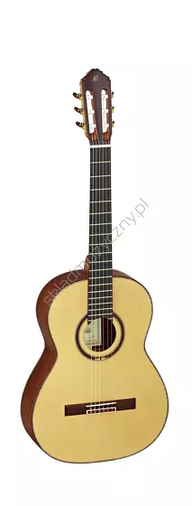 Gitara klasyczna Ortega M8CS Custom Master lity świerk i palisander przód.