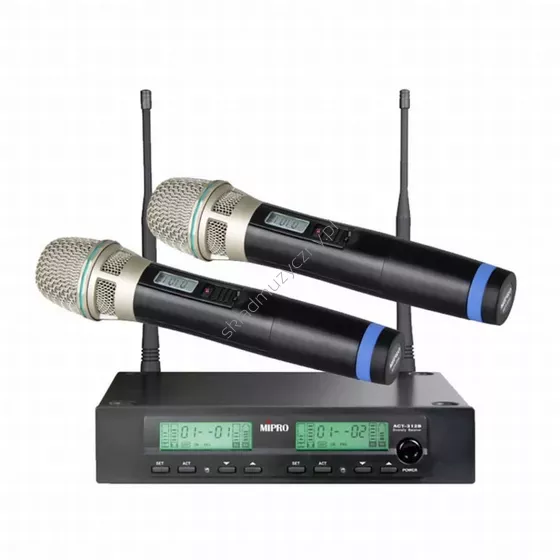 Mipro ACT312B/32H*2 (5NB) ][ Podwójny system bezprzewodowy z mikrofonami do reki