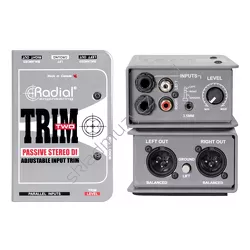 Radial Trim-Two ][ Pasywny Direct Box do AV z możliwością kontroli poziomu