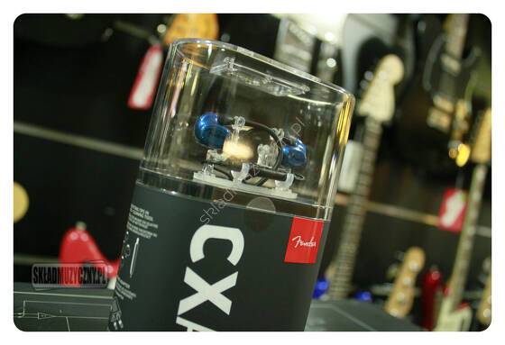 Fender CXA1 IE - MIC/3-BUTTON - BLUE | Słuchawki douszne